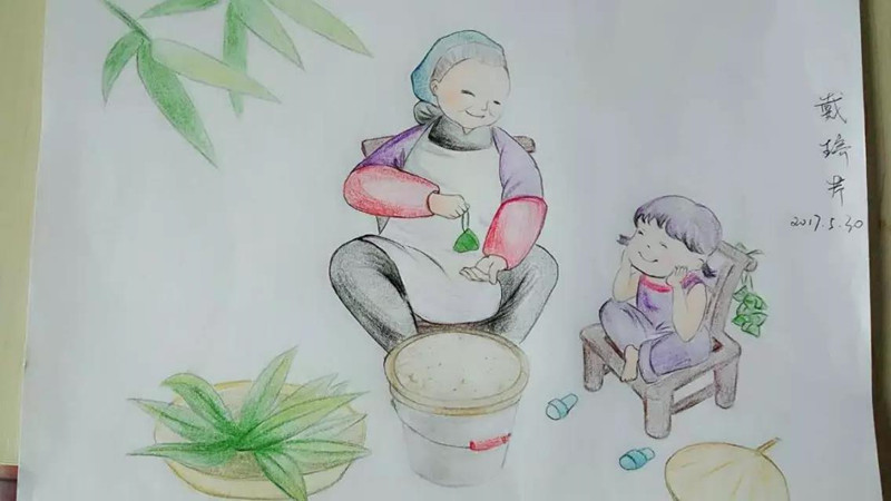 飛崧工業(yè)以太網(wǎng)交換機員工端午節(jié)參賽作品只繪畫賞析 